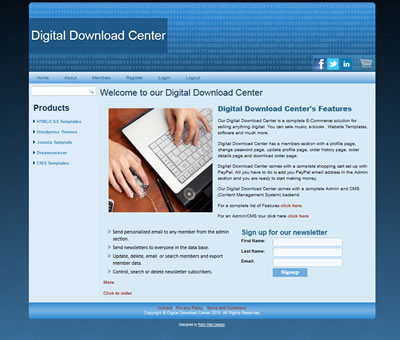 Digital Download Center