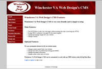 Winchester VA Web Design's CMS