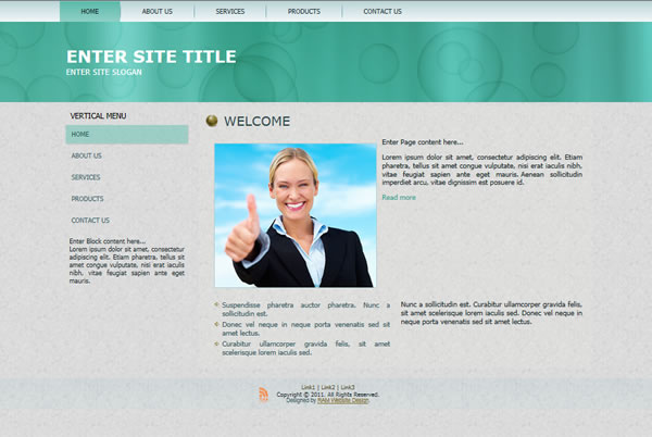 Free CSS/HTML Template 10