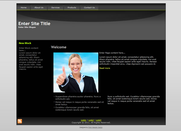 Free CSS/HTML Template 11