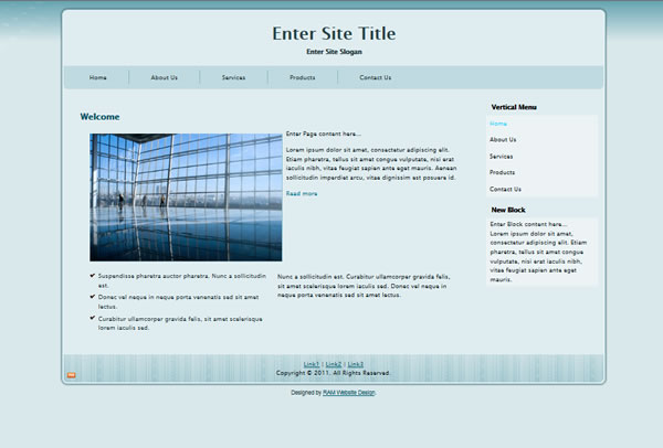 Free CSS/HTML Template 16