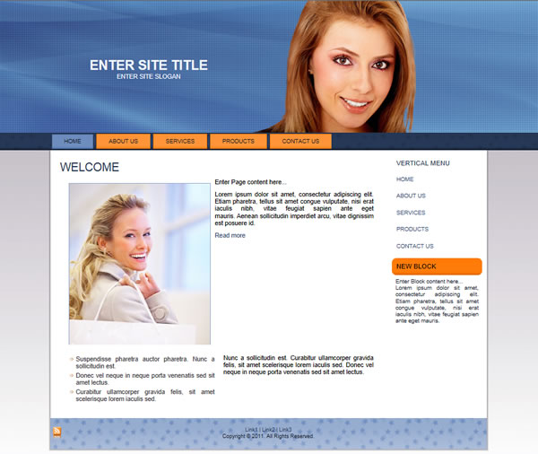 Free CSS/HTML Template 17