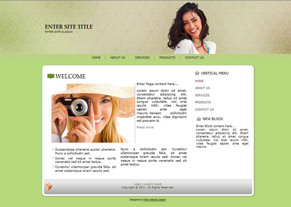 Free CSS/HTML Template 18